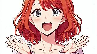 Check out this awesome redhead waifus compilation