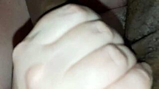 Wow, this horny ebony slut can really suck a dick close up