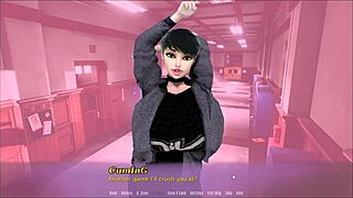 The saleswoman's summer hentai reveal. Her perfect ass shines in revealing lingerie outdoors.