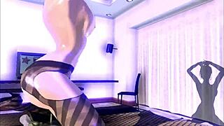 Gigantic girl, can you believe this mini alien got pounded in a hotel? 😱