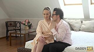 daddy4k, this cute teen tries sex with an older guy for the first time. it’s wild!