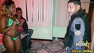 Old Cuckold Husband Watches Wife Fucked By PM Leo Ogro At Party. Latina MILF Gets Dominated.