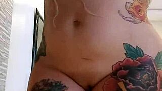 alina's just masturbating in the jacuzzi, looking so wet