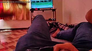 fucking cousin's ass while uncles away 😈