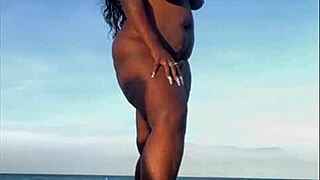 Relaxing day at the beach with friends