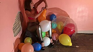My balloon popping fetish at the wedding reality show