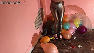 My balloon popping fetish at the wedding reality show