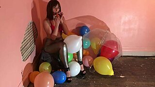 My balloon popping fetish at the wedding reality show