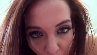 my sweet makes footjob - videofootjobs com. she teases with feet and gives intense footjob.