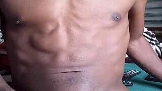 A homemade video of a big black cock cumming and dominating