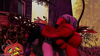 happy halloween from cassie and lewdine with big tits and monster cock fun. we’re getting wild with big ass action tonight!