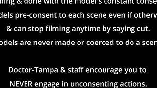 busty ebony masturbates with vibrator