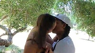 Me and Carmela Clutch, uh, with Cali Caliente, we’re just hiking, ya know, out in public!