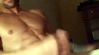 She spits and jerks the monster cock