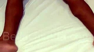 The well-endowed guy ate the beautiful married woman's pussy in the motel.