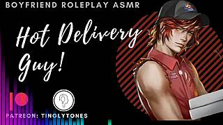hey, wanna try hot delivery guy boyfriend roleplay with kinky asmr male voice for you?