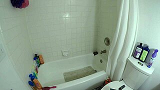 Is Angel Showering with Her Lover?