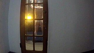 gigi breeze gets oral blowjob through glory hole rear