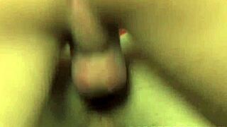 Juicy twink bottom gets brutally stuffed with massive bare cock in intense bareback action.