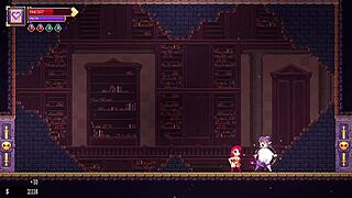 Scarlet Maiden conquers bosses in sexy hentai game!