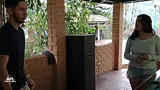 Hot Colombian Latina Teen 18+ Squirts on Monster Cock in Amateur Stepsibling Sex