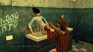 Sims 4 Merry Farmers Part 5 - Just Do It With Anal Action. Heels and Bent Over Scenes Included.