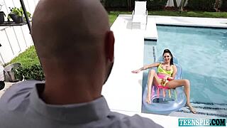 mj fresh explores her big tits fantasy