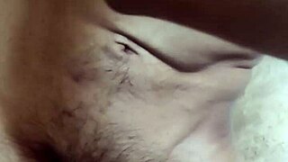 Raw Gay Solo Navel Play with Intense Cum Finish