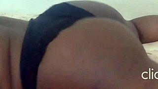 Ebony Bitch With Big Tits Teases Monster Cock