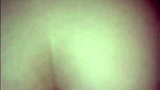 hot blonde in a quick homemade table scene with deep fast elements