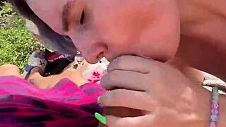 Real public sex on the beach