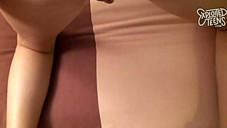 Skinny Amateur Teen Films Her First Hardcore Sofa Fuck