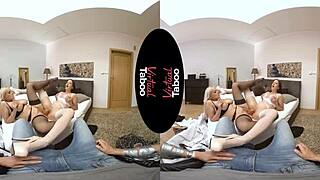 Watch the virtual taboo pussy groping but don't touch