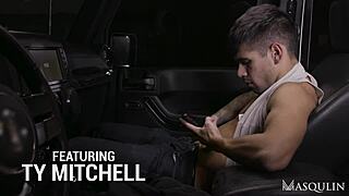 ty mitchell sucks stranger's monster cock in car 😈