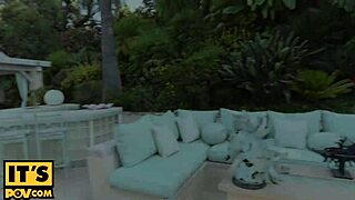Abella Danger and AJ Applegate want POV pussy fucking trio.