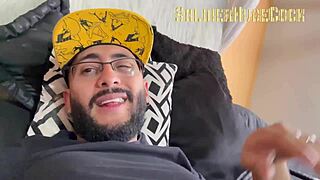 Friend's Whore Visits For Cum In Mouth