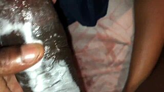 Teen gets her pussy filled with cum by a big black cock