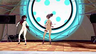 yo, check genshin impact mmd with layla, kirara, mona, fischl, yoimiya, hu tao, xinyan! 🔥