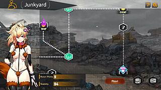 Robolife2 nova duty hentai game episode 2 features anal drill sextoy making android girl orgasm.