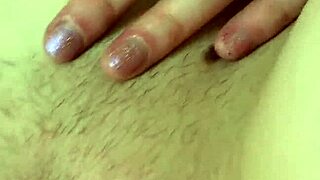 Filthy White Slut Pisses After Creampie