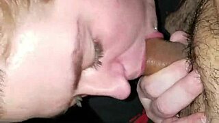 Coworker's Girlfriend Gives Intense Blowjob While Cheating