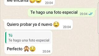 Talking to my girlfriend after we fucked.