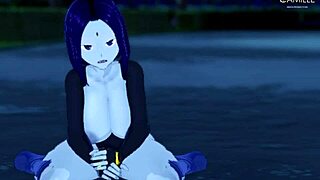 Is Raven's Horny Big Thighs JOI and Facial in Dark Forest Too Tempting?