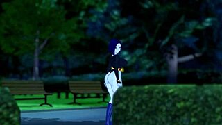 Is Raven's Horny Big Thighs JOI and Facial in Dark Forest Too Tempting?