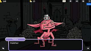 Queens brothel gameplay: anal sex in anime hentai style