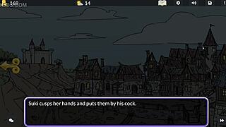 Queens brothel gameplay: anal sex in anime hentai style