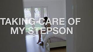 Vera King Milf Kneeling for Hot Oral Action