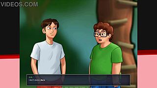 Blonde Feels Intense Pleasure Receiving A Facial At The Party.