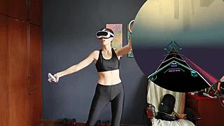 my vr exercises sfw version, dancing and working out with lesbian friends