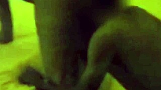 Big Dick Black Guy Fucks Wife In Front Without Condom